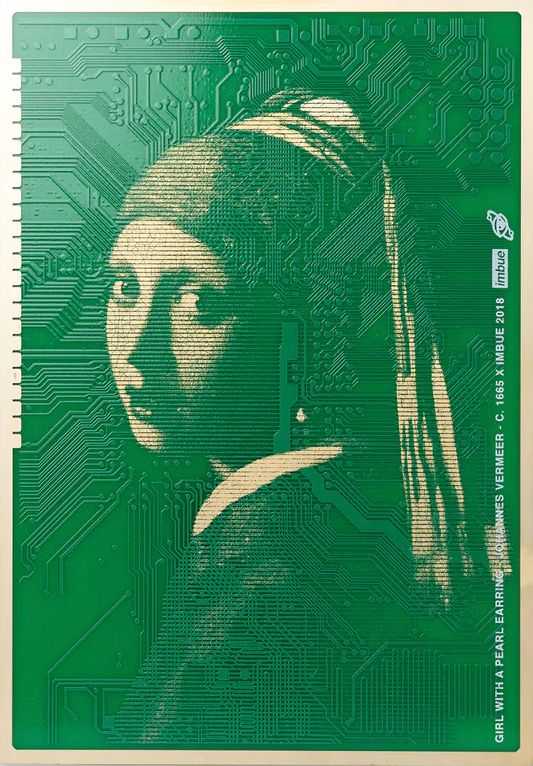 Imbue, ‘Pearl PCB’, 2018, Print, A gold (ENIG) printed circuit board (PCB), Imbue Source, Numbered