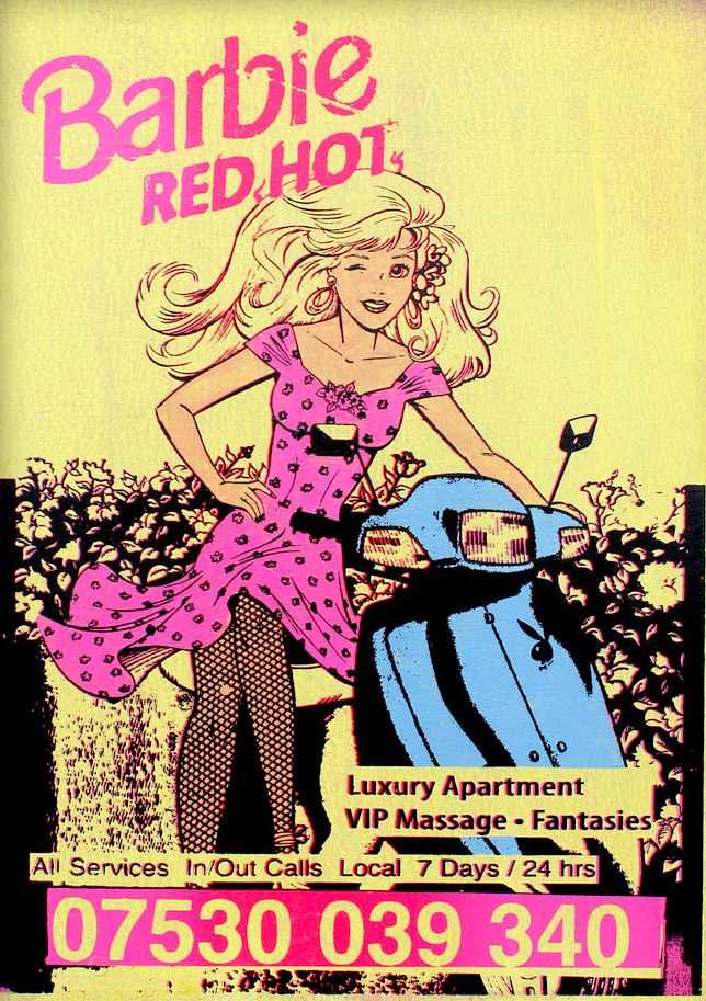 Imbue, ‘Red Hot Barbie’, 16-04-2013, Print, Screenprint on plywood, Imbue Source, Numbered