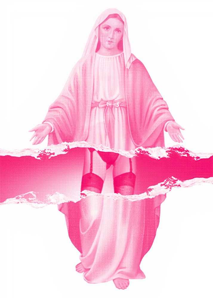 Imbue, ‘Virgin (Pink)’, 12-10-2012, Print, Screenprint, No Walls Gallery, Numbered