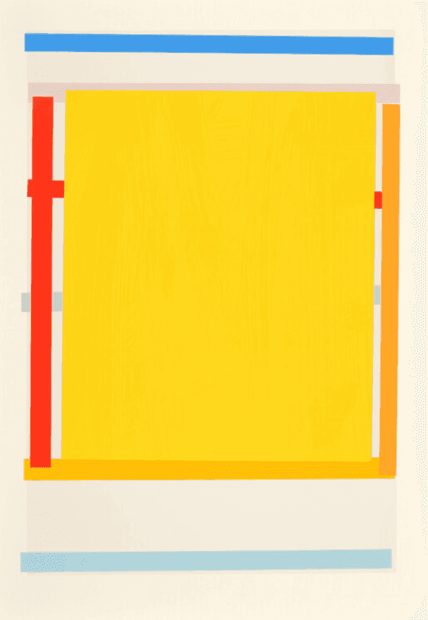 Imi Knoebel, ‘Ohne Titel’, 1996, Print, Colour lithograph on Somerset handmade paper, null, Numbered, Dated