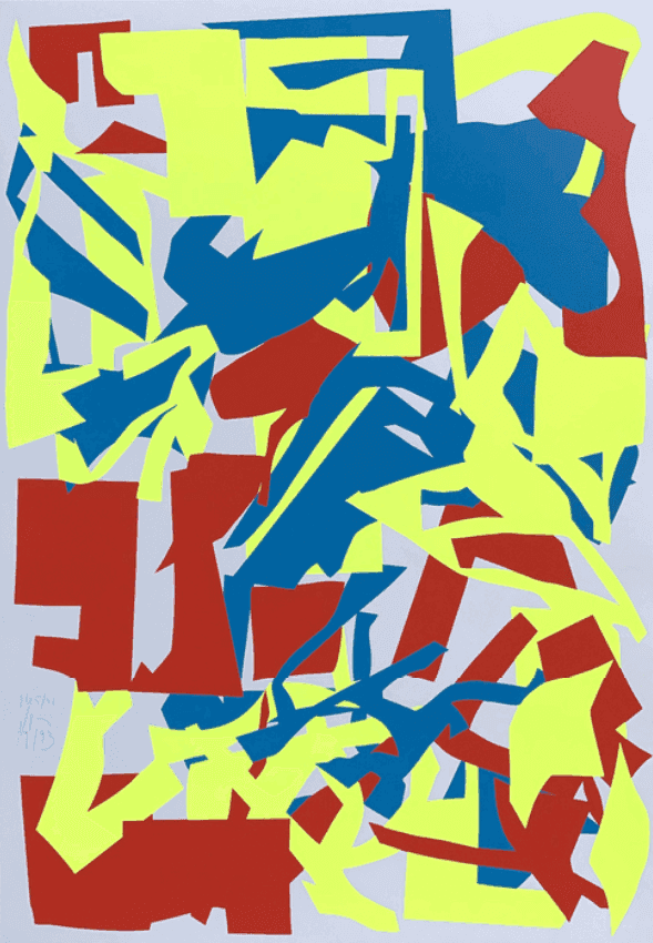 Imi Knoebel, ‘Rot Gelb Blau’, 1993, Print, Original silkscreen, null, 