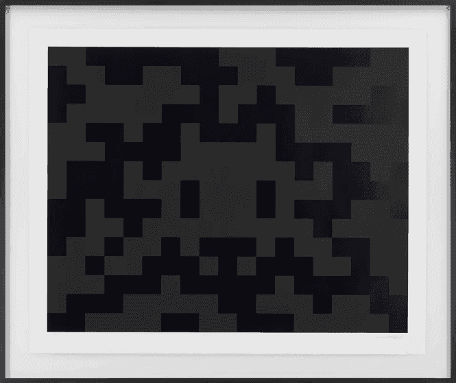 Invader, ‘Camo XXL-2C-M1’, 2024, Print, Screenprint in Somerset Satin Cotton, null, Numbered, Framed