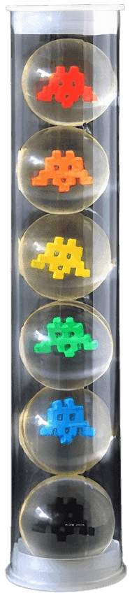 Invader, ‘Space Balls’, 2012, Sculpture, Mixed Media, Self-released, 