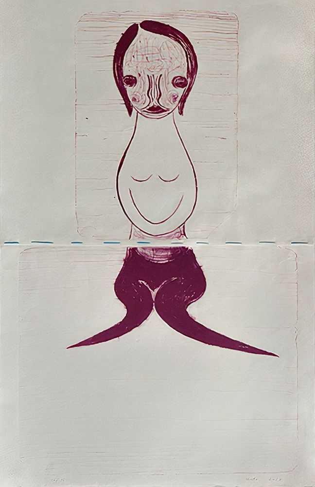 Izumi Kato, ‘Untitled 25 (2018)’, 2018, Print, Embroided lithograph on japanese paper, Item Editions, Numbered, Dated