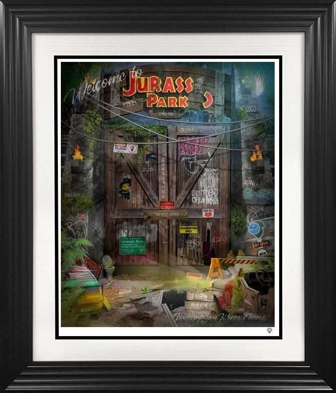 JJ Adams, ‘Clever Girl’, 2021, Print, Giclee print on paper, null, Numbered, Framed
