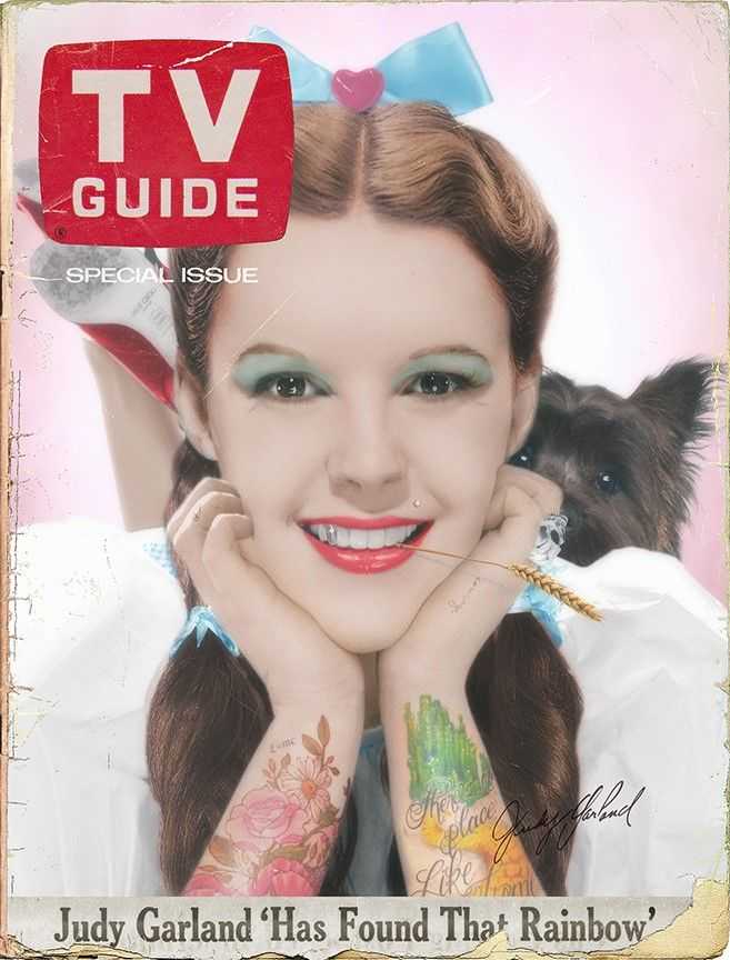 JJ Adams, ‘Dorothy - TV Guide’, 2022, Print, Giclee On Paper, Wishbone, Numbered