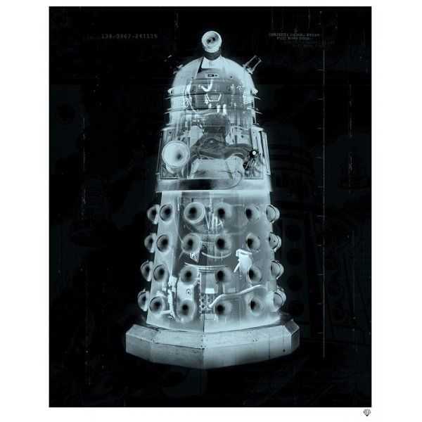 JJ Adams, ‘Exterminate - Darlek X-Ray’, 2015, Print, Giclee On Paper, Wishbone, Numbered