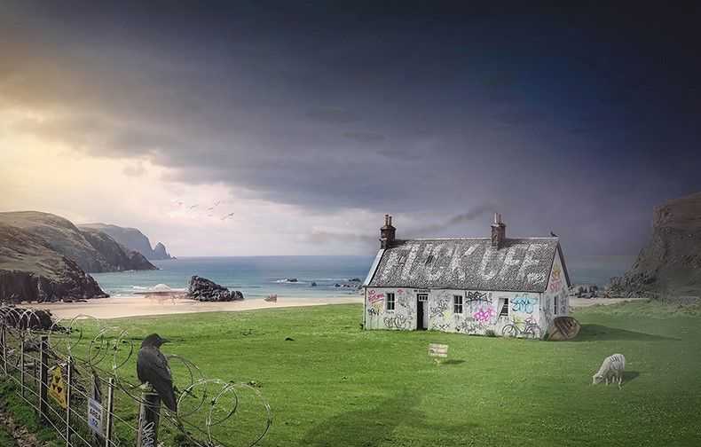 JJ Adams, ‘The Approaching Storm’, 2023, Print, Giclee On Paper, Wishbone, Numbered
