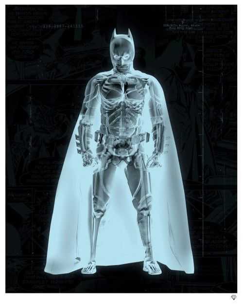 JJ Adams, ‘The Bat - Batman X-Ray’, 2015, Print, Giclee On Paper, Wishbone, Numbered
