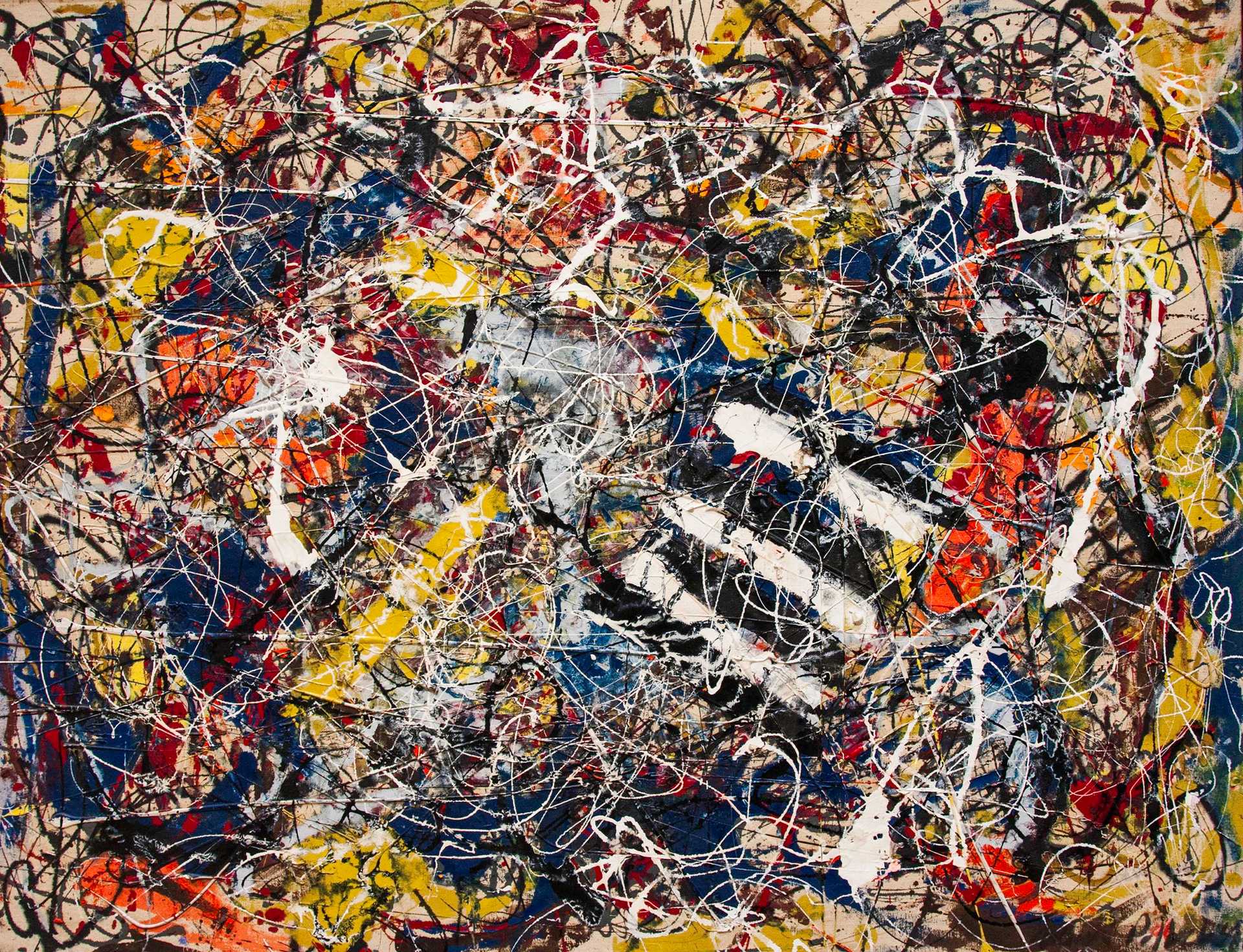 Jackson Pollock, Number 17A (1948)