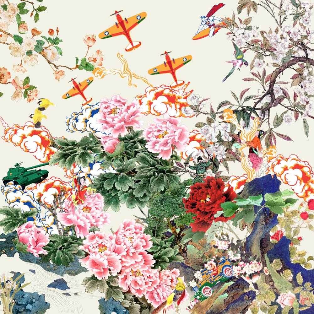 Jacky Tsai, ‘War War War’, 04-04-2015, Print, 12 colour screenprint with hand torn edges on Somerset Satin 410gsm paper, Eyestorm, Numbered