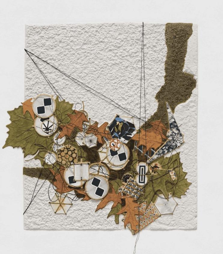 Jacob Hashimoto, ‘The Invention’, 2025, Print, Mixografía® print on handmade paper, Mixografia, Numbered, Dated