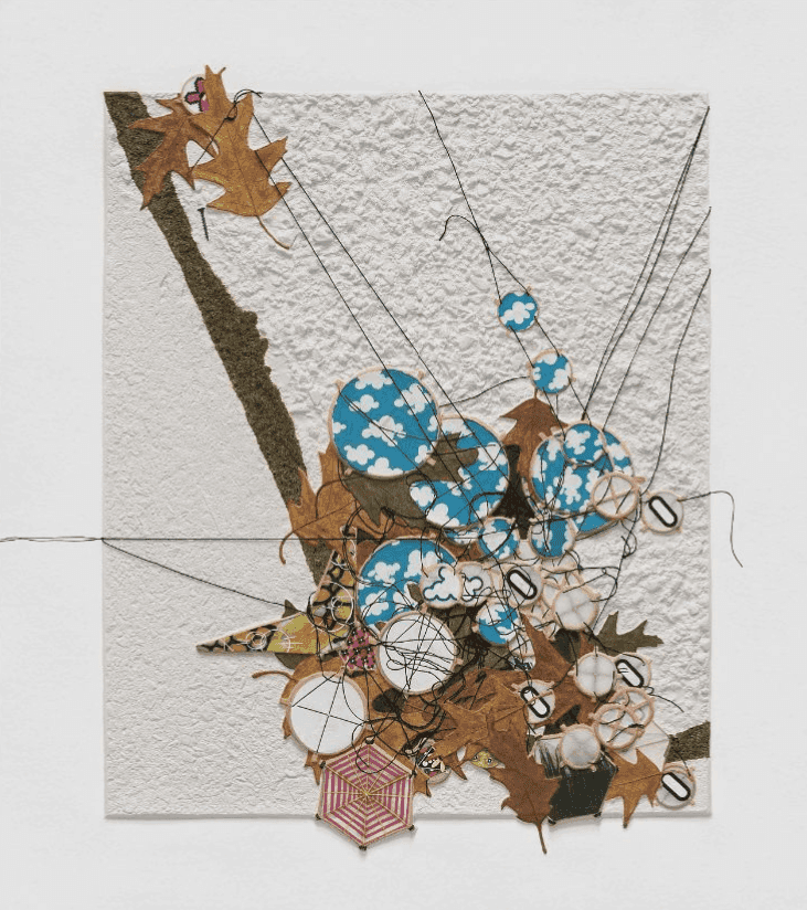 Jacob Hashimoto, ‘The Muse’, 2025, Print, Mixografía® print on handmade paper, Mixografia, Numbered, Dated