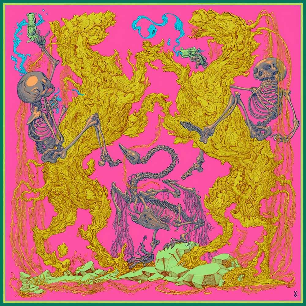 James Jean, ‘Duelists’, 13-08-2012, Print, 9 colour Silkscreen print on 100% Silk Twill Hand Rolled Hem, Self-released, Numbered