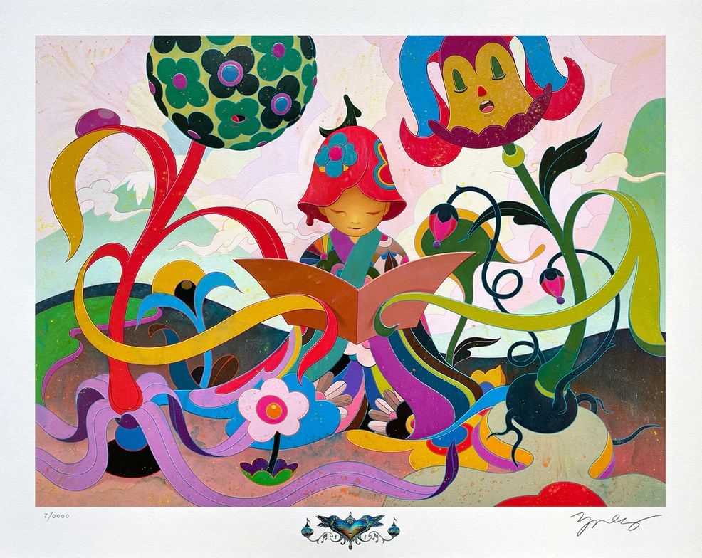 James Jean, ‘Harmony’, 28-09-2021, Print, Pigment print on archival 310gsm 100% cotton rag paper with archival pigment based ink, Self-released, Numbered