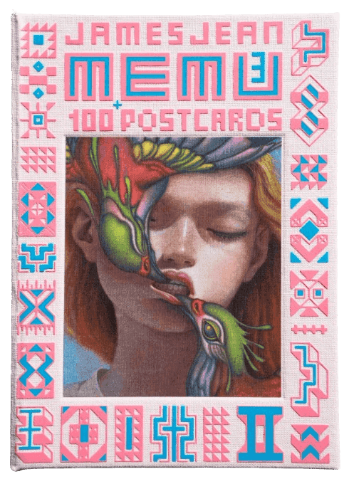 James Jean, ‘Memu III’, 2024, Collectible, 116 offset-printed postcards. Silkscreened, cloth-covered hard clamshell box., James Jean Store, 