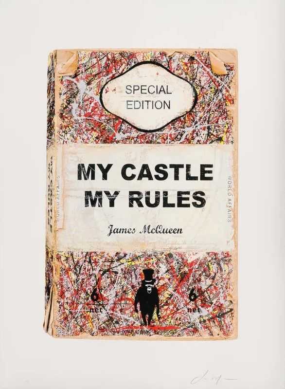 James McQueen, ‘My Castle, My Rules’, 2025, Print, Somerset Satin 410gsm Paper, null, Numbered
