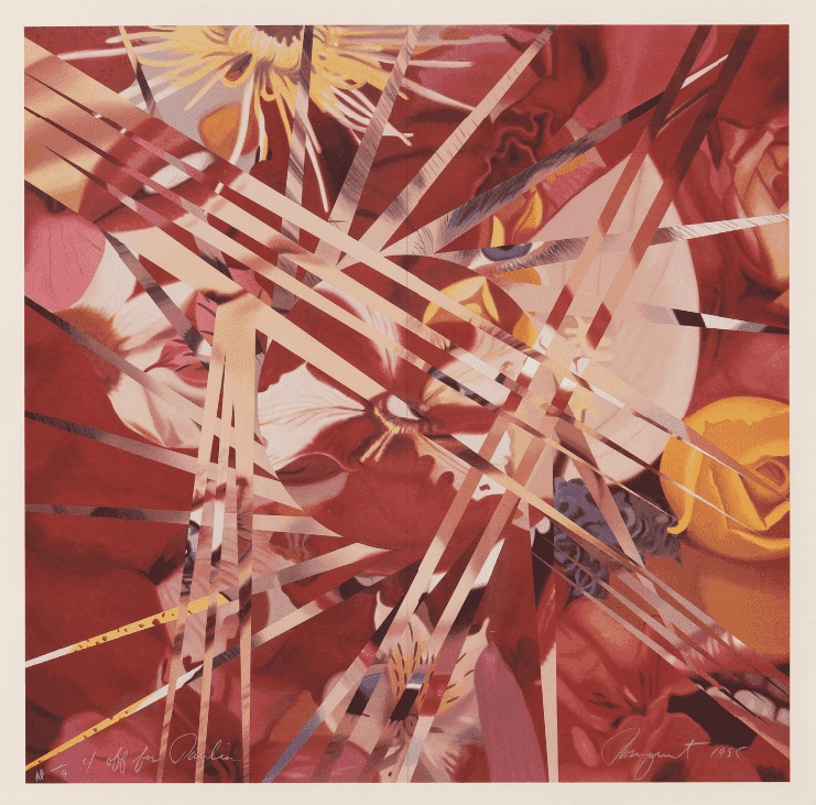 James Rosenquist, ‘4 Off for Pavilion’, 1985, Print, Lithograph in colors on wove paper, null, 