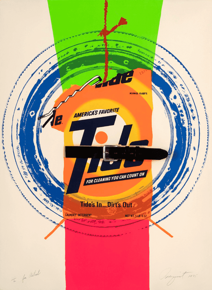 James Rosenquist, ‘For Artists’, 1975, Print, Mixed media on paper, null, Numbered, Dated