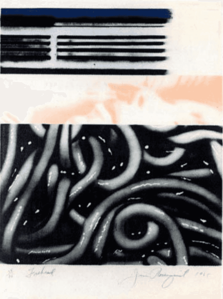 James Rosenquist, ‘Forehead II’, 1968, Print, Lithograph, null, Numbered