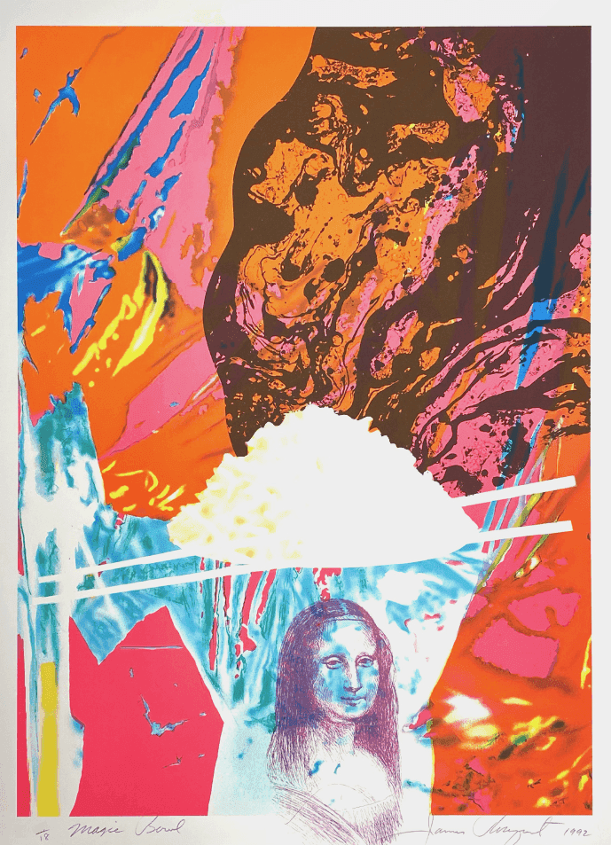James Rosenquist, ‘Magic Bowl’, 1992, Print, Lithograph in colors on Arches Cover paper, International Fine Art Exposition for Art Asia, Numbered, Dated