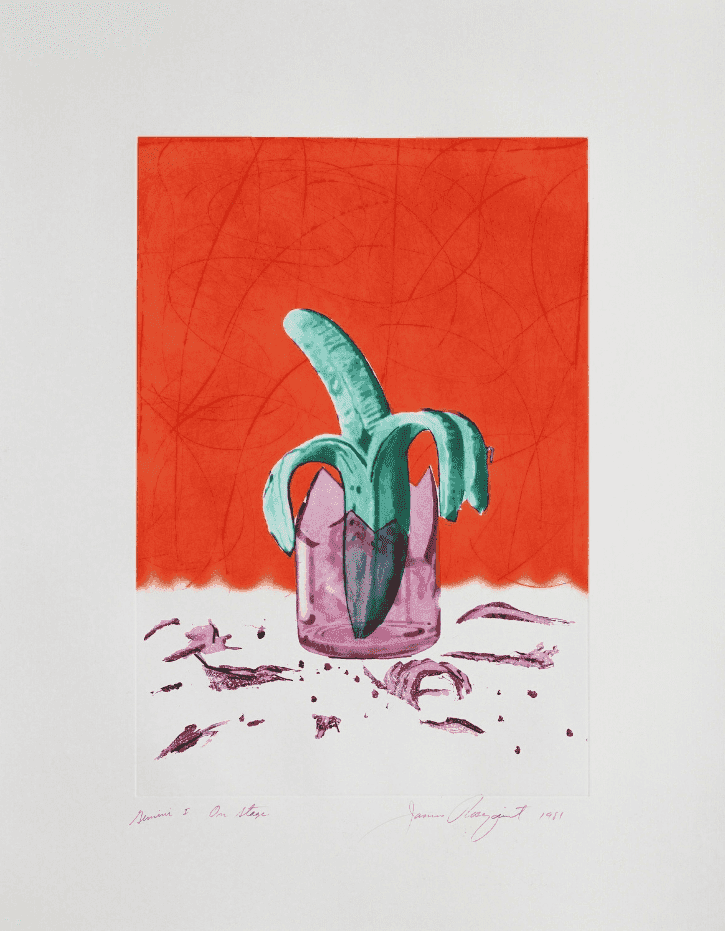 James Rosenquist, ‘On Stage’, 1982, Print, 3 color aquatint/drypoint, Gemini G.E.L., 