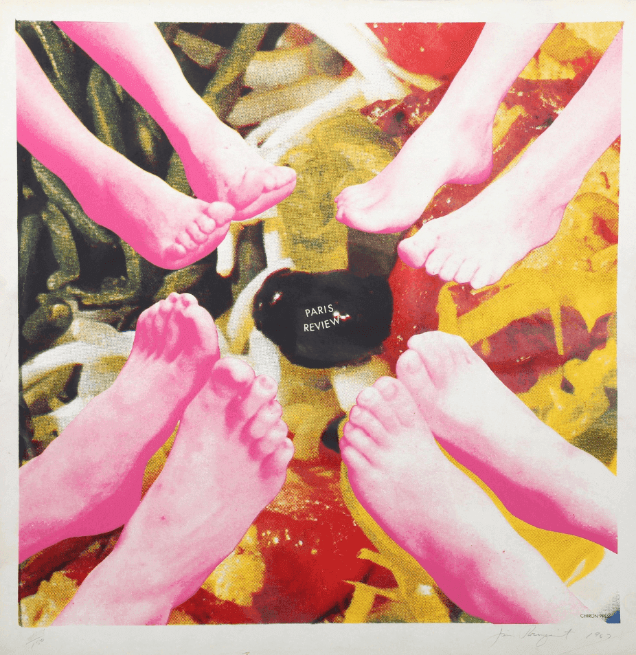 James Rosenquist, ‘Paris Review’, 1967, Print, Silkscreen, Paris Review, Numbered