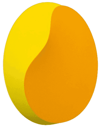 Jan Kalab, ‘Melted Circle (Yellow)’, 27-11-2020, Print, Acrylic on relief canvas, Self-released, Numbered, Handfinished