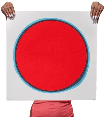 Jan Kalab, ‘Red Circle’, 11-10-2014, Print, Screenprint on Coventry Rag Vellum 335gsm, Self-released, Numbered