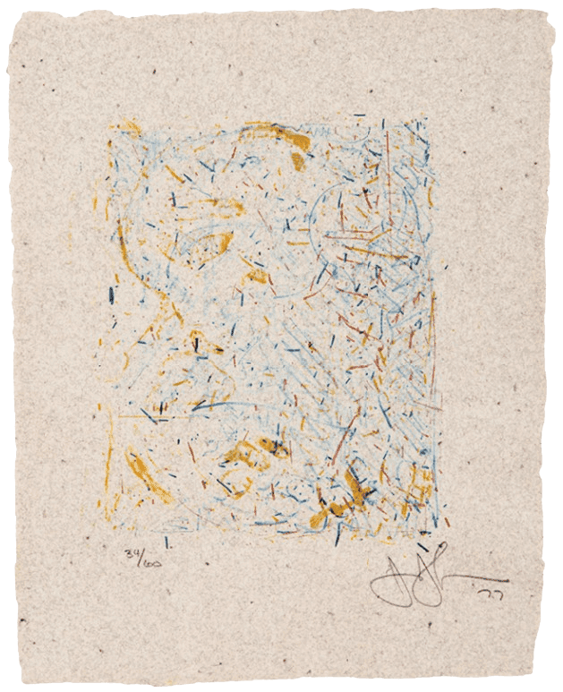 Jasper Johns, ‘0 Through 9’, 1977, Print, 4 COLOR LITHOGRAPH, Gemini G.E.L., Numbered, Dated