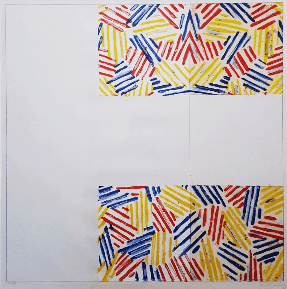 Jasper Johns, ‘#2 (after 'Untitled 1975')’, 1976, Print, Lithograph, Gemini G.E.L., 