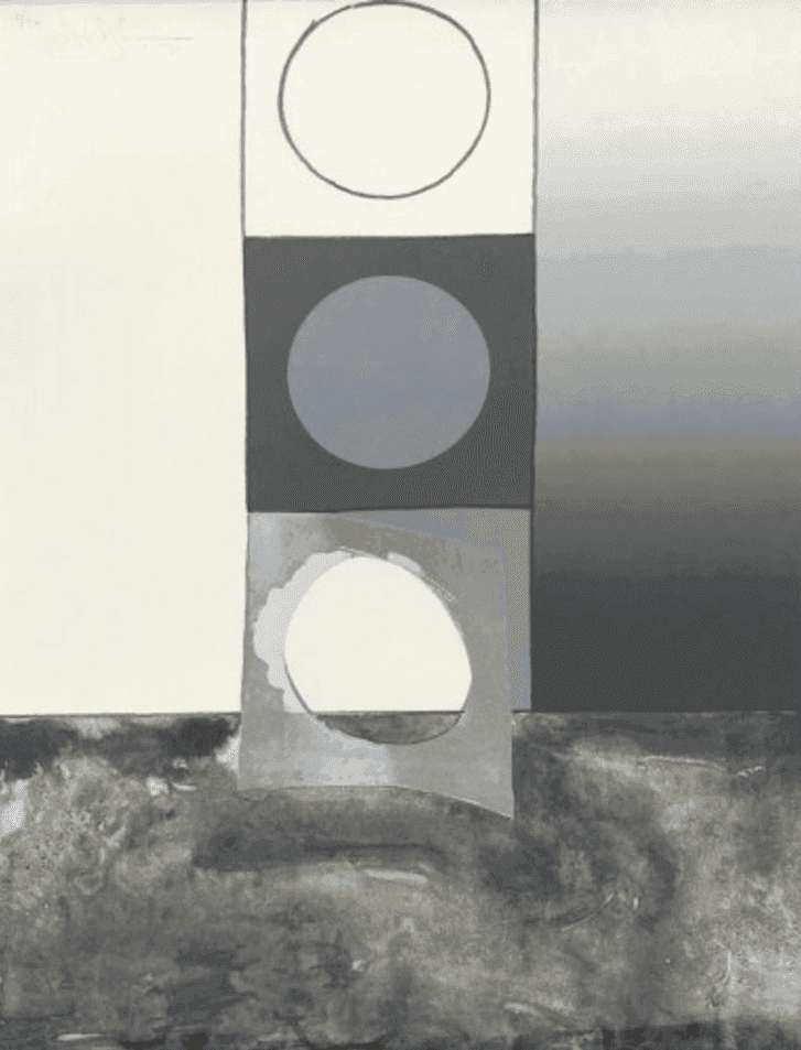 Jasper Johns, ‘Bent Stencil’, 1971, Print, Lithograp, Gemini G.E.L., Numbered