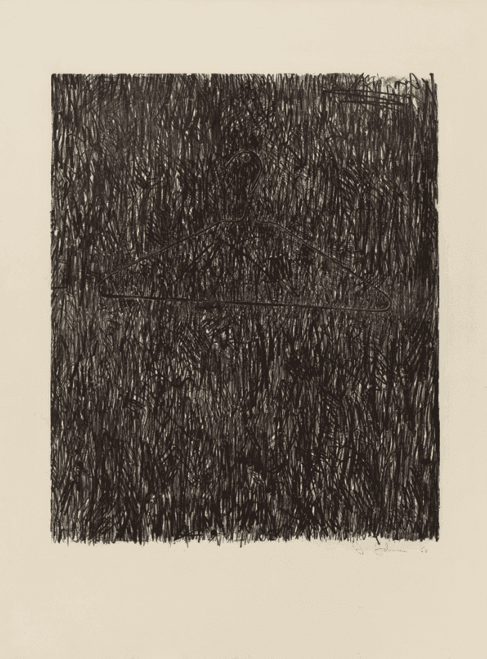 Jasper Johns, ‘Coat Hanger I’, 1960, Print, Lithograph, Universal Limited Art Editions, Inc., Numbered, Dated