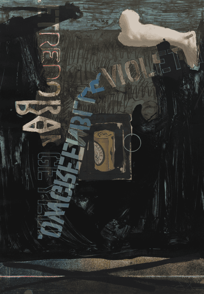 Jasper Johns, ‘Decoy II’, 1973, Print, Lithograph, Universal Limited Art Editions, Numbered, Dated
