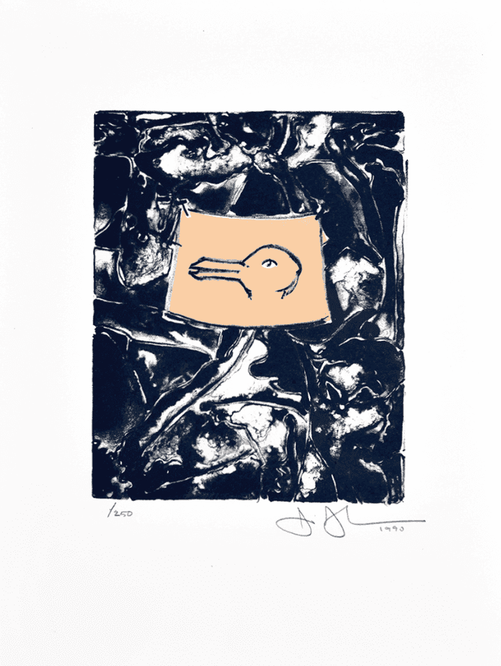 Jasper Johns, ‘Duck’, 1990, Print, Color lithograph, null, Numbered