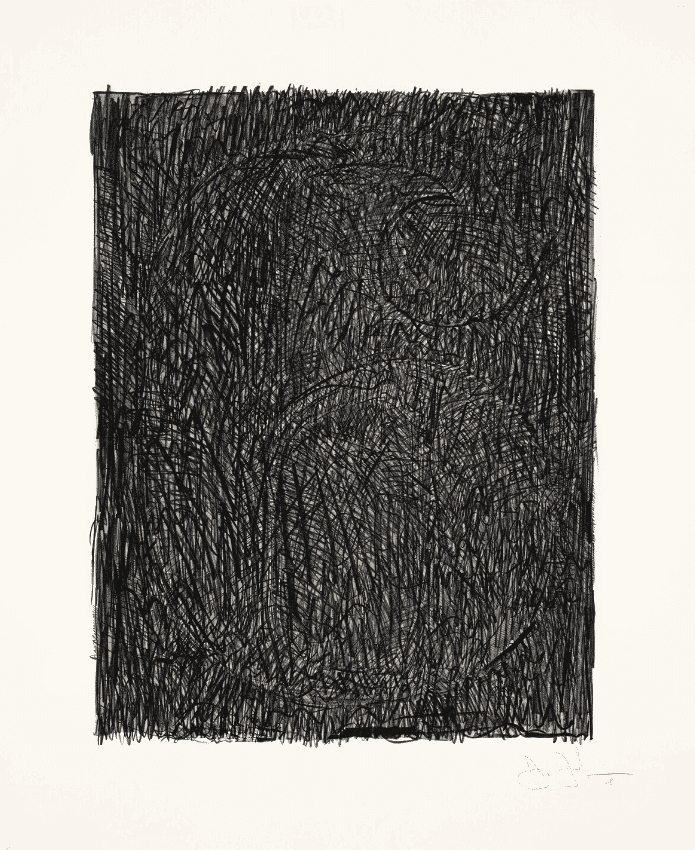 Jasper Johns, ‘Figure 6’, 1968, Print, Lithograph on Copperplate deluxe paper, Gemini G.E.L., Numbered, Dated