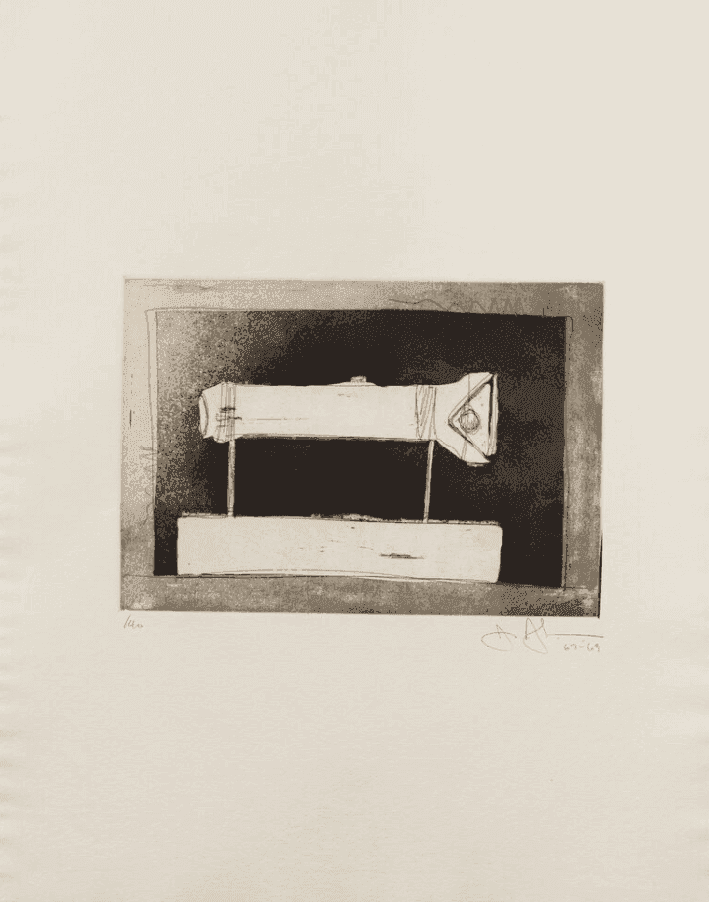Jasper Johns, ‘Flashlight (Large)’, 1969, Print, Etching and aquatint, null, Numbered, Dated