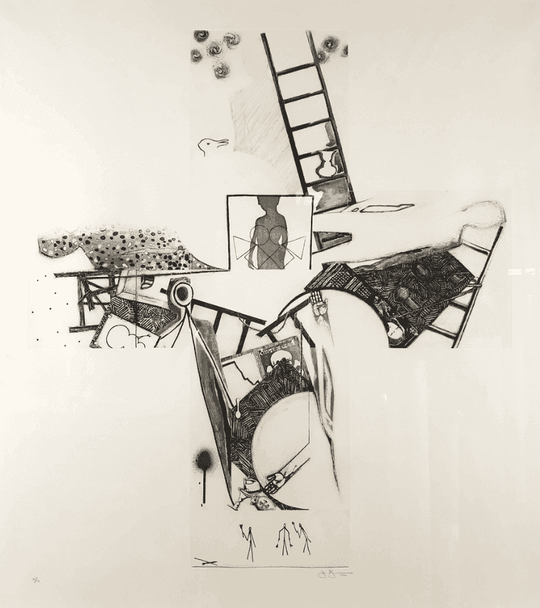 Jasper Johns, ‘The Season’, 1990, Print, Etching, Universal Limited Art Editions, Inc., Numbered, Dated