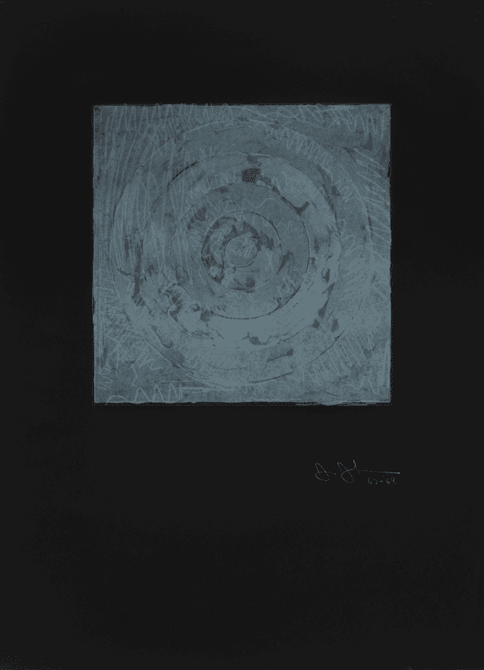 Jasper Johns, ‘White Target’, 1968, Print, Lithograph, Universal Limited Art Editions, Inc., Numbered, Dated