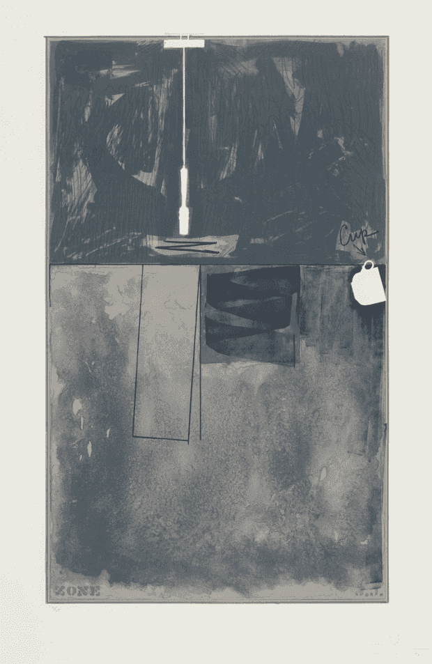 Jasper Johns, ‘Zone’, 1972, Print, Lithograph, Gemini G.E.L., Numbered, Dated