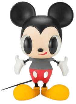 Javier Calleja, ‘Disney Mickey Mouse Now & Future Sofubi Figure’, 2021, Sculpture, Mixed Media, Nanzuka, 