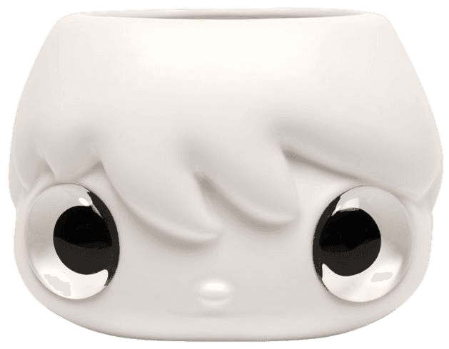 Javier Calleja, ‘Pop Top' Planter Pot (White Eyes)’, 2021, Sculpture, Ceramic planter, crystal white eyes, Case Studyo, 