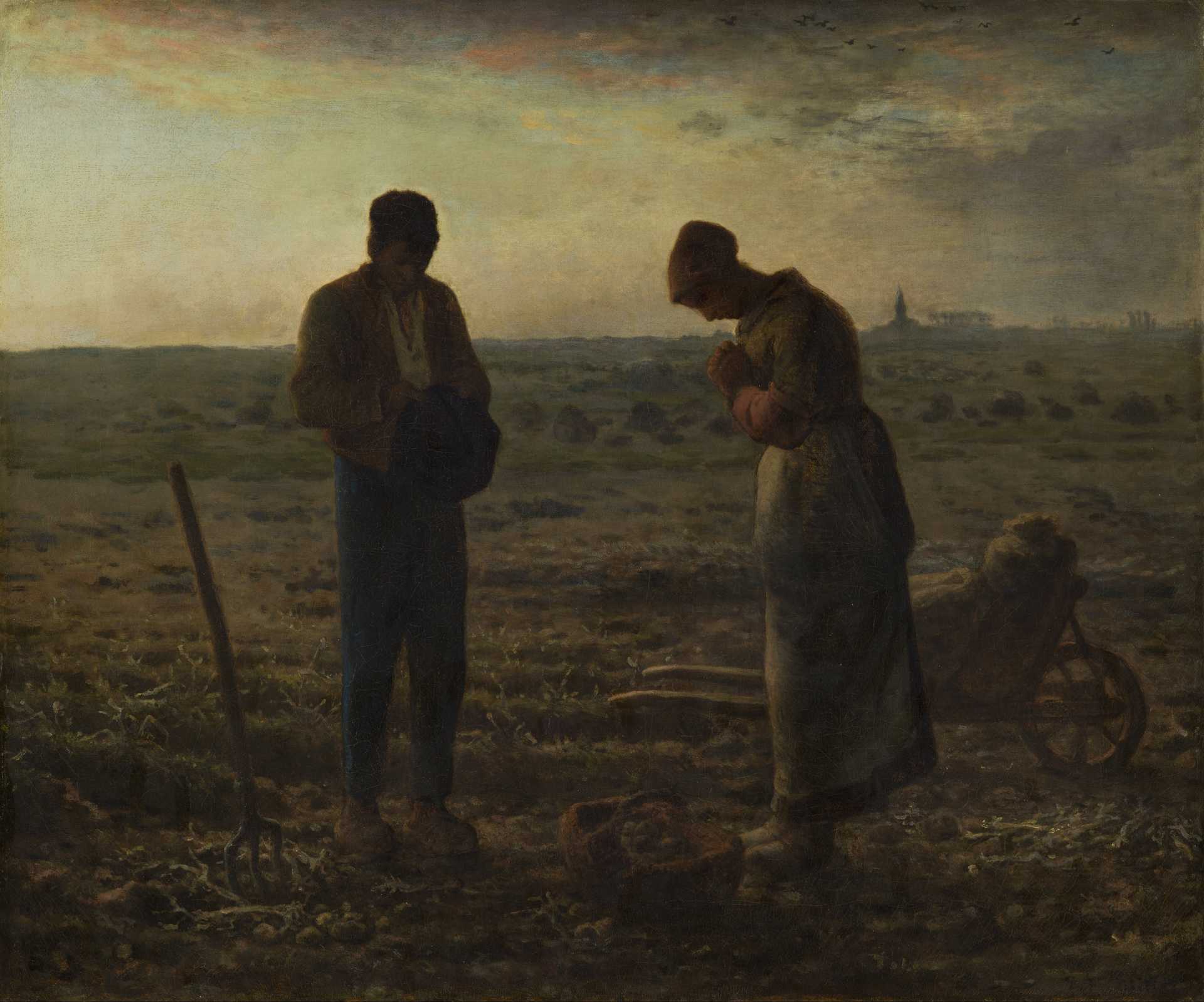Jean-François Millet, The Angelus (1858)