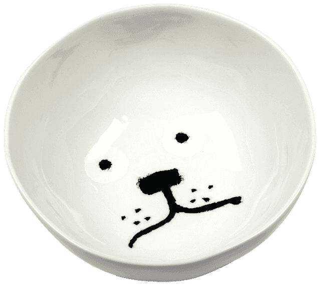 Jean Jullien, ‘Animal Bowl (Dog)’, 2018, Collectible, Hand cast porcelain bowl, Case Studyo, 