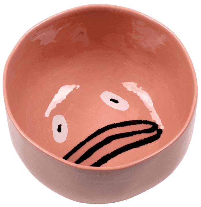 Jean Jullien, ‘Animal Bowl (Fish)’, 2018, Collectible, Hand cast porcelain bowl, Case Studyo, 