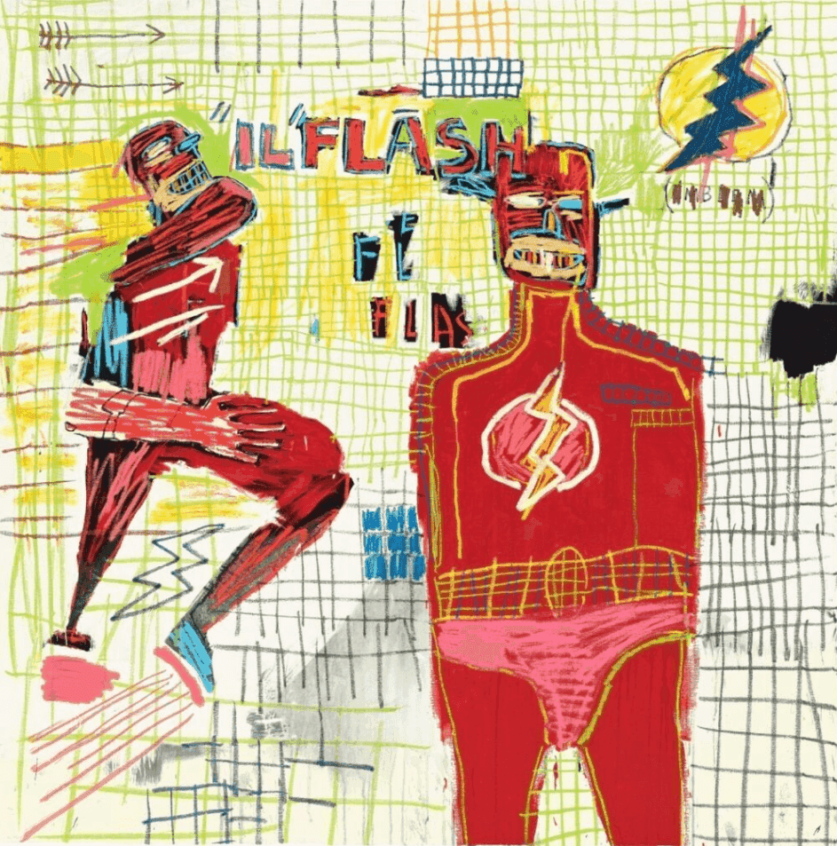 Jean-Michel Basquiat, ‘Flash in Naples’, 2022, Print, Screenprint in Colours, null, Numbered