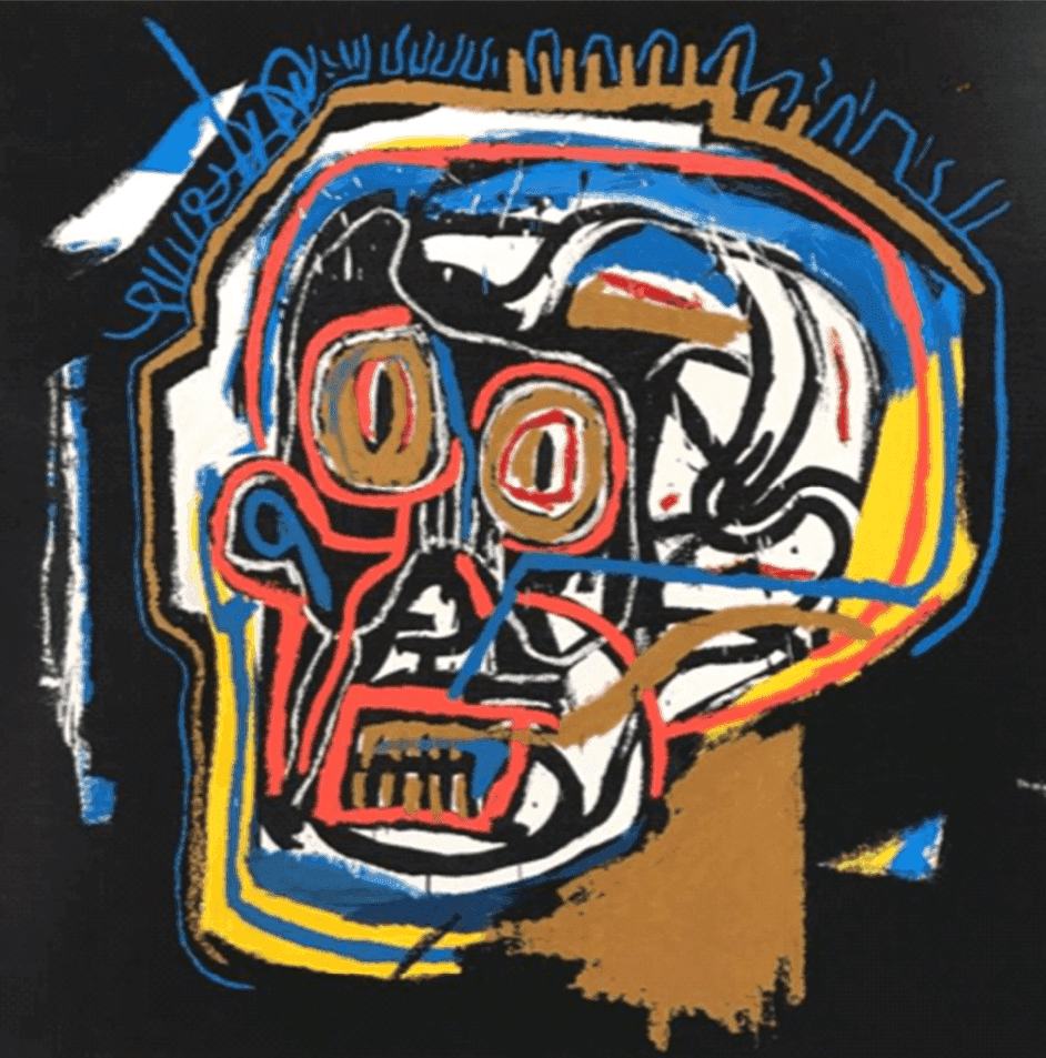 Jean-Michel Basquiat, ‘Head’, 1982, Print, Silkscreen on Paper, De Sanctis Carr Fine Art and Brand X Editions, Numbered, Dated