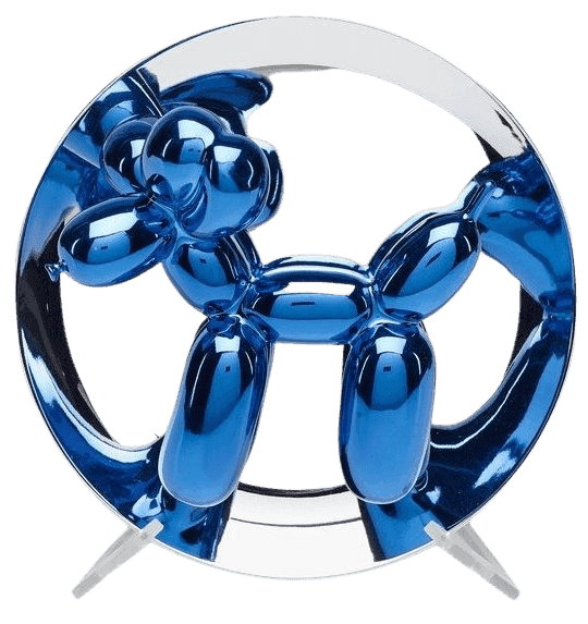Jeff Koons, ‘Balloon Dog (Blue)’, 2002, Sculpture, Porcelain, MOCA Los Angeles, Numbered