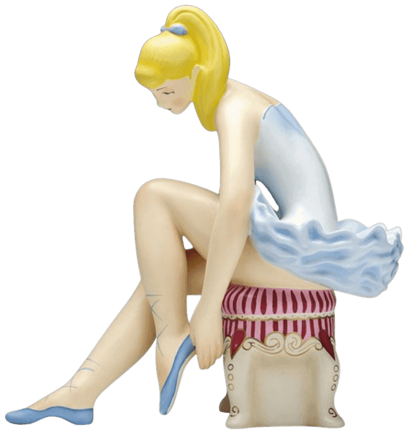 Jeff Koons, ‘Seated Ballerina (Wood)’, 2015, Sculpture, Polychromed wood, The Israel Museum, Numbered