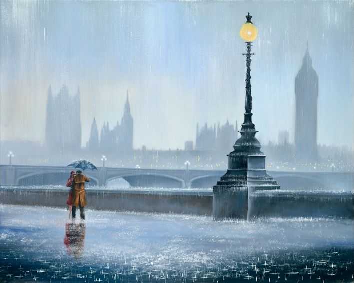 Jeff Rowland, ‘Falling In Love Again’, 2015, Print, Giclee On Canvas, Castle Fine Art, Numbered, Framed